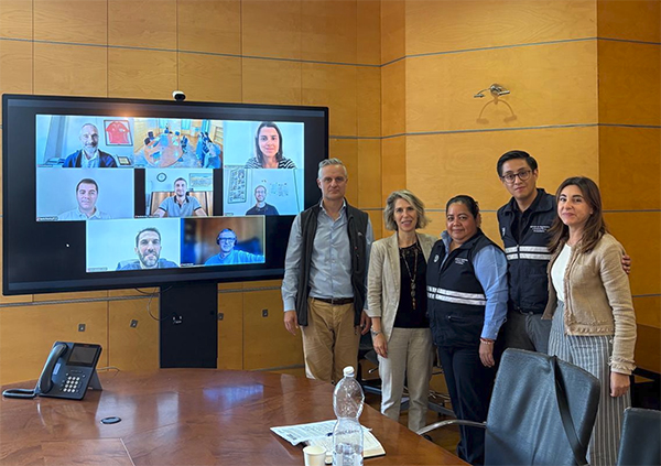 La riunione finale al MASAF con la partecipazione degli ispettori ecuadoriani, i rappresentanti di OP Granfrutta Zani, Fruit Modena Group, Agrintesa, APO Conerpo, del Servizio Fitosanitario della Regione Emilia-Romagna e di CSO Italy